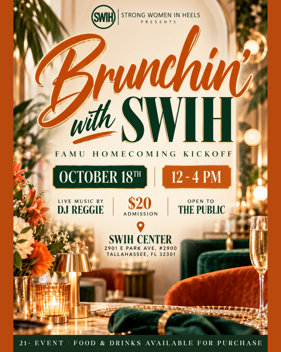 Brunchin' with SWIH: FAMU Homecoming Kickoff